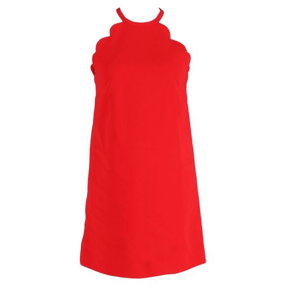 fitted lace wedding dress Miu Miu Red Low-Waist Dress 44 138525399 – trenbe main image 1
